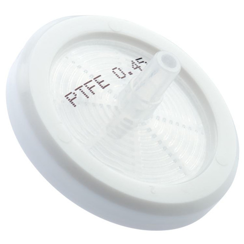 30mm PTFE Syringe Filter, 0.45µm, Polypropylene Housing, Non-Sterile